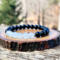  Opalite and Onyx Bracelet for Negative Energy Protection by Rock My Zen